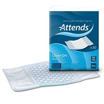 Image of ATTENDS Disposable Bed Pads with TUCKABLE Sides X 30