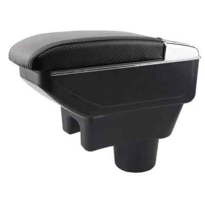 Image of YJYWZH Armrest Compatible with MITSUBISHI Mirage Attrage Space Star 2014 2018 Car Consoles Arm Rest Storage Box Cup Holder Interior