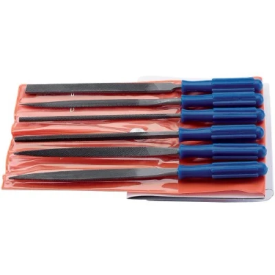 Image of Draper 14185 Warding File Set with Handles, 100mm, 6 Pcs