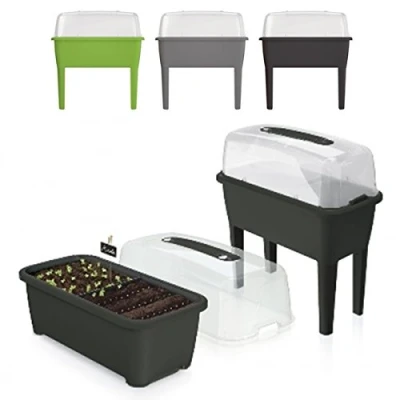 Image of rg vertrieb Raised Flower Pot Cold Frame Greenhouse Box 3 Colours