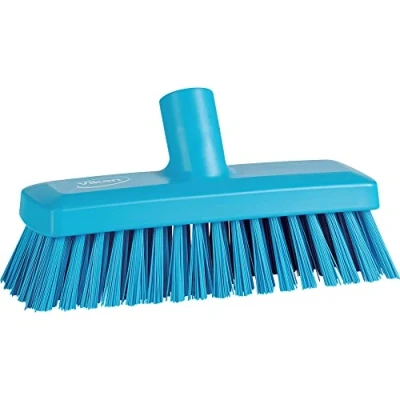 Image of Vikan Compact Wall/Deck Scrub Hard Blue