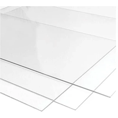 Image of Clear Acrylic Sheets Sign Panel Perspex Sheet Glass Replacement Plastic 3mm 600mm x 100mm