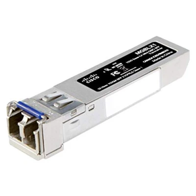 Image of Cisco MGBLX1 SFP Transceiver Gigabit Ethernet (GbE) 1000BASE LX Mini GBIC (MGBLX1)