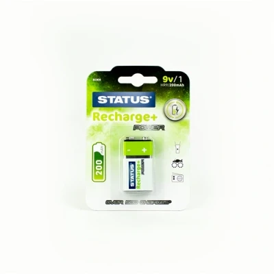 Image of Status 9V200 NiMH Rechargeable Batteries