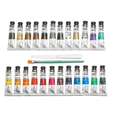 Image of PEBEO Pébéo Studio Acrylics, See in Description, 24 Tubes 20 ml