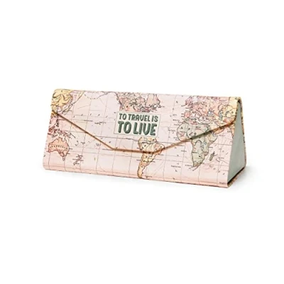 Image of Legami Folding glasses case, convenient and practical, magnetic closure, Travel, M, Casual