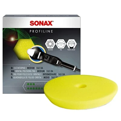 Image of SONAX Eccentric pad medium, 1 piece, Foam, 165 DA