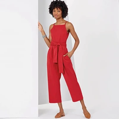 Image of New Look Sewing Pattern N6616 Misses&#039; Dress and Jumpsuit, Paper, White, Various