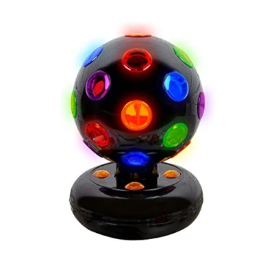 Image of Global Gizmos 5&quot; LED Disco Ball Black