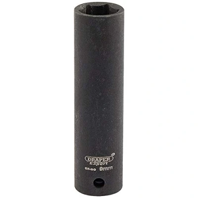 Image of Draper Expert HI TORQ� 6 Point Deep Impact Socket, 1/4&quot; Sq. Dr., 10mm