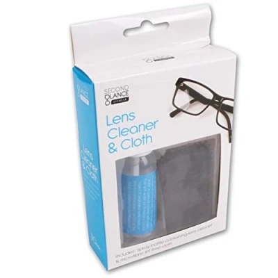 Image of 30ml Lens Spray Cleaner &amp; Microfiber Cloth Set Clean Optical Lenses Camera Glasses Sunglasses