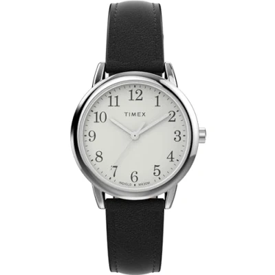 Image of Timex Women Analog Quartz Watch with Faux Leather Strap TW2W325009J