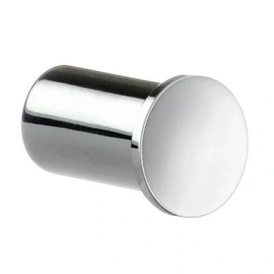 Image of Smedbo SME_AK3455 &quot;Air&quot; Towel Hooks, Polished Chrome, 2 Piece , Silver 1.9 x 3.1 1.4 cm