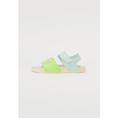 Image of adidas Performance Lette Unisex Walking sandals for kids, Size: 11K, Yellow/lilac/halo mint Synthetics