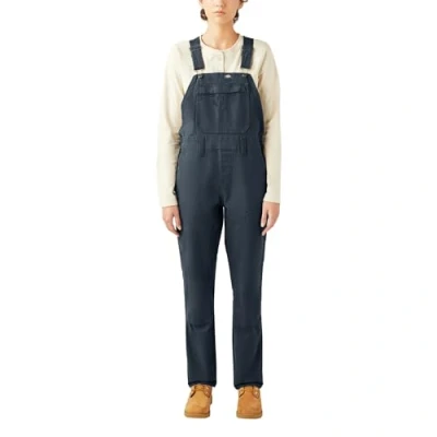 Image of Dickies, Women&#039;s, DOUBLE FRONT BIB OVERALL, DIESEL GRAY, L