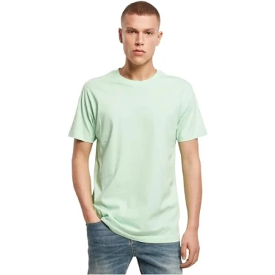 Image of Build Your Brand Men&#039;s T Shirt Round Neck, Neo Mint, S