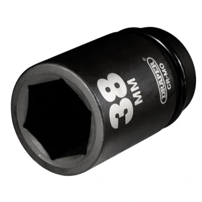 Image of Draper Expert HI TORQ� 6 Point Deep Impact Socket, 1&quot; Sq. Dr., 38mm