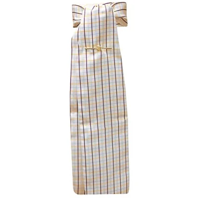 Image of Equetech Pony Club Stock Tie Junior White Check/Plaid