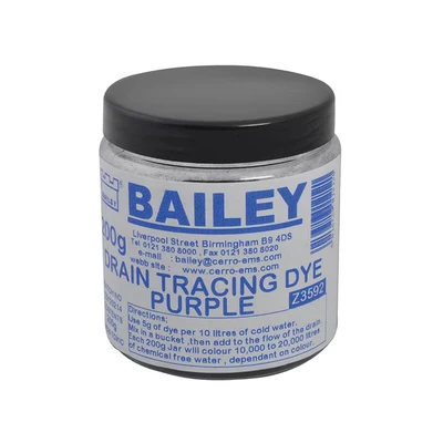 Image of Bailey 3592 Drain Tracing Dye Purple BAI3592