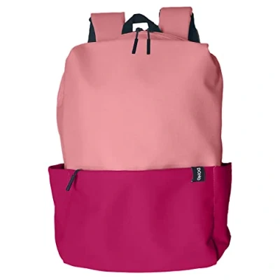 Image of Dohe Large Backpack Waterproof and Eco friendly Pink Colour DUO