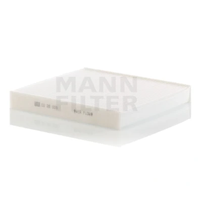 Image of L5QD819644C, L5QD819653A Pollen Filter MANN CU 26 009 Particulate 254mm 235mm 32mm VOLKSWAGEN: Crafter Platform / Chassis
