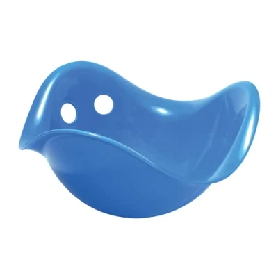 Image of MOLUK Bilibo Plastic Toys for Kids, Skills Toy, Baby Fidget Bowl, Hand Eye Coordination, Children learning Motor Skills, Travel Friendly, Non Toxic, Indoor, Outdoor Play, 2 years, Blue