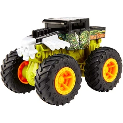 Image of ​Hot Wheels Monster Trucks Bash Ups 1:43 Scale Crash Reset Feature Toy Vehicle Assortment