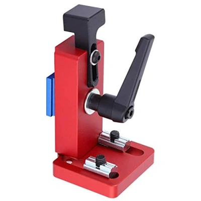 Image of 45 Type Miter Track Stop Chute Locator Aluminium Alloy Backing Connector Woodworking Guide Rail T Slot DIY Tool