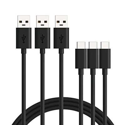 Image of Motorola Original Essentials, 3 pack of 1m (3.3ft) USB A to C data/charging cable. New in retail with Authentication label
