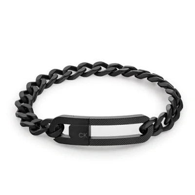 Image of Calvin Klein Men&#039;s Chain LINK Collection Bracelet 35000133