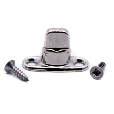 Image of 10 x Turnbutton Twist Fastener 8mm 2 Hole Base Genuine DOT Brand
