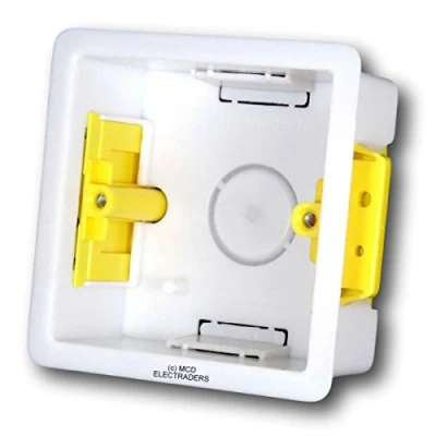 Image of 10 x Appleby SB619 1 Gang Flush Dry Lining Wall Boxes