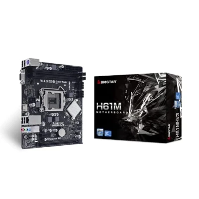 Image of BIOSTAR PC and Laptop Accessories Brand Model Motherboard 1155 H61MHV3 MATX