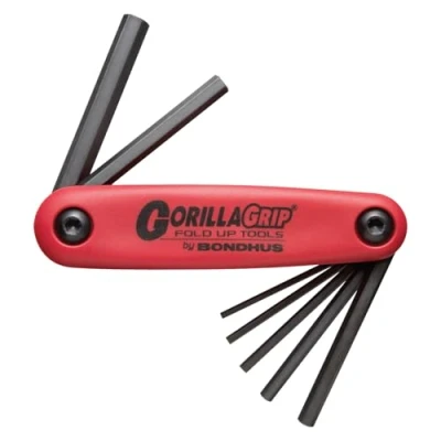 Image of BONDHUS, GORILLAGRIP HEX FOLD UP Keys 2 8MM HF7M, 12587