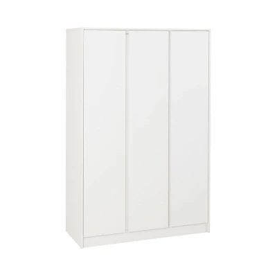 Image of Seconique Malvern 3 Door Wardrobe in White