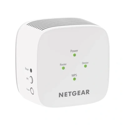 Image of NETGEAR WiFi Range Extender (EX3110) Add up to 650 sq.ft. and 20 devices with AC750 Dual Band Wireless Signal Booster &amp; Repeater (up 750 Mbps Speed), Easy Setup, Compact Wall Plug Design, White