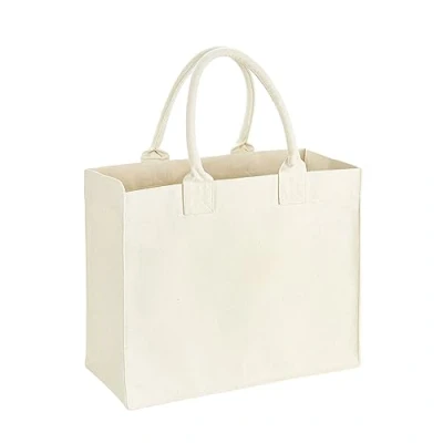 Image of Westford Mill ® W608 Resort Canvas Bag Natural