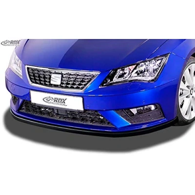 Image of RDX Racedesign RDFA103 Front Spoiler Seat Leon 5F SC/5 doors/ST Facelift 2017 excl. FR/Cupra (ABS Glossy Black)