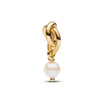 Image of Pandora Gold June Eternity Circle Dangle Charm