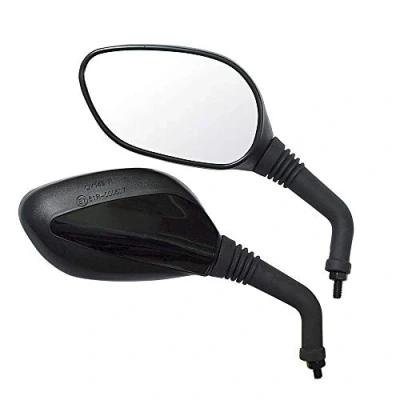 Image of motorcycle mirrors pair horizon