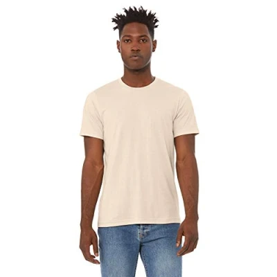 Image of Bella+Canvas Men&#039;s Heather CVC T Shirt
