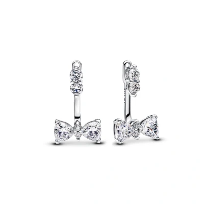 Image of Pandora Earrings Sterling Silver 925 293543C01, Cubic Zirconia