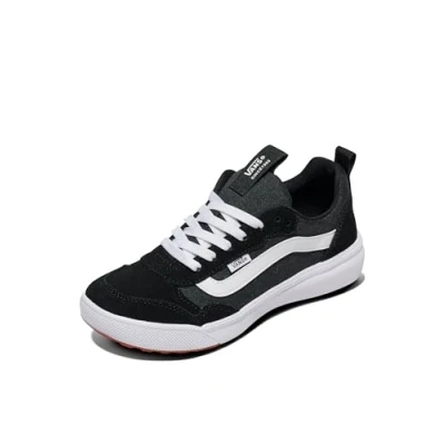 Image of Vans Women&#039;s WM Range EXP Sneaker, (Suede/Canvas) Black/White, 6 UK