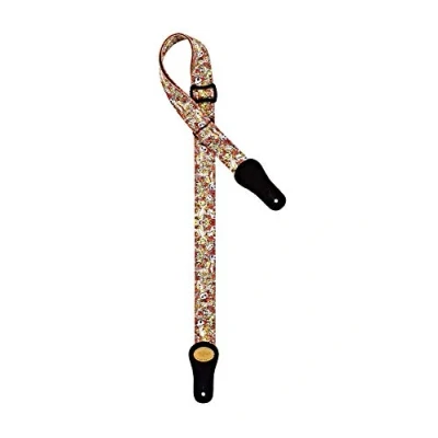 Image of ORTEGA Nylon Ukulele Strap with Suede 37mm Voodoo Puppet (KNS VP U)