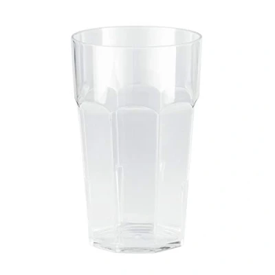 Image of Paderno 44940 25 Medium Tumbler Glass, Polycarbonate