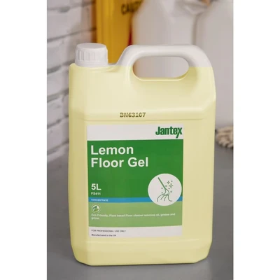 Image of JANTEX Green Lemon Floor Gel Cleaner Concentrate 5Ltr