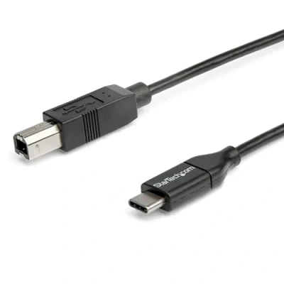 Image of StarTech.com USB C to B Cable M/M 2 m (6 ft.) 2.0
