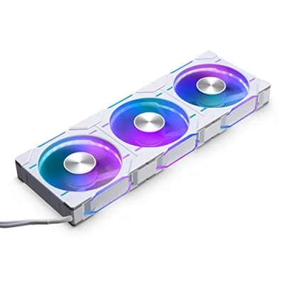 Image of Phanteks D30 PWM Reverse Airflow D RGB Lüfter, 3er Pack 120mm, weiß