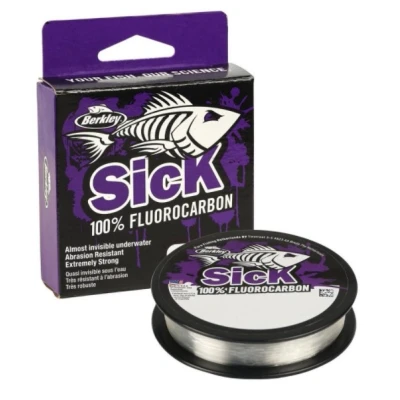 Image of Berkley Sick Fluorocarbon Leader Clear 50m 0,22mm (3,7kg/8lb)