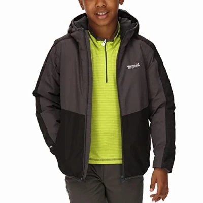 Image of Regatta Kids Volcanics VI Waterproof Hooded Jacket 3 4 Yrs